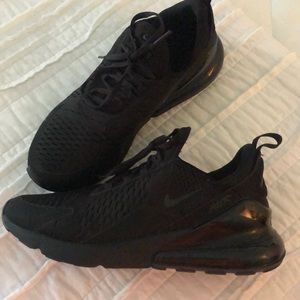 All black nike 270. Women’s size 11